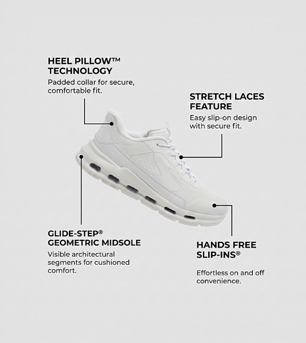 سكيتشرز  camp-accessories-add-ons - أبيض Running & Training