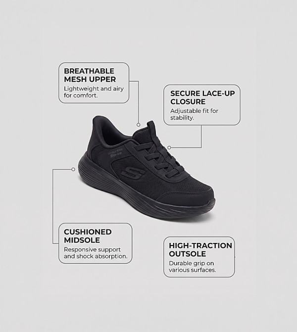 Skechers  RUNNING & TRAINING - BLACK Running & Training