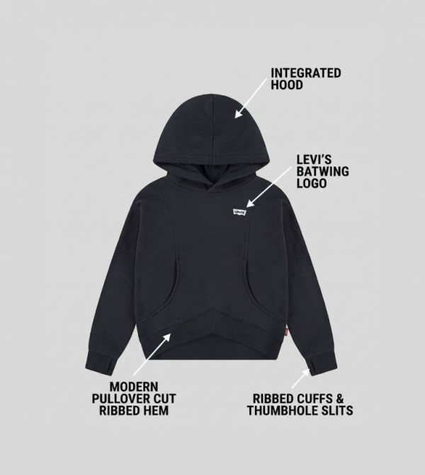 Levi's  Hoodies - Black Hoodies