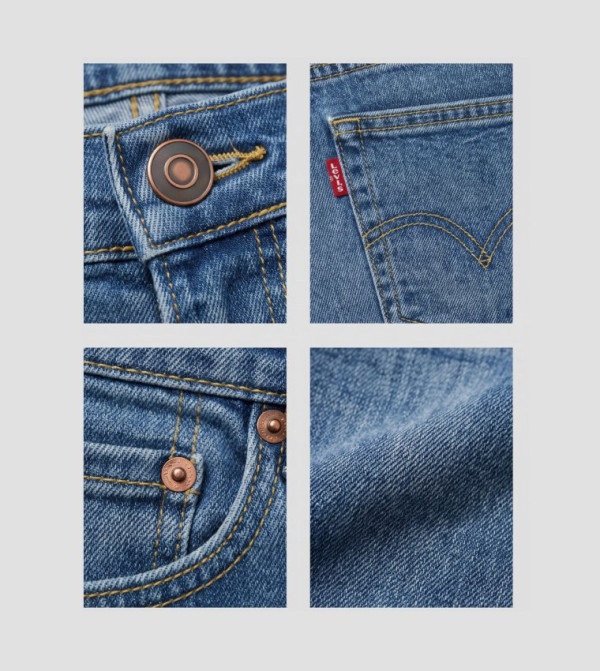ليفايز  جينز مستقيم - أزرق Straight Jeans