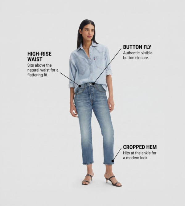 Levi's  Slim Fit Jeans - Blue Slim Fit Jeans