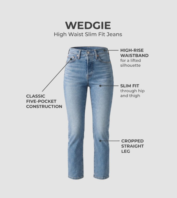 Levi's  Slim Fit Jeans - Blue Slim Fit Jeans
