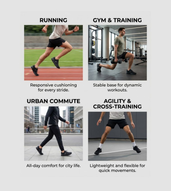 ON On - Black Running Shoes