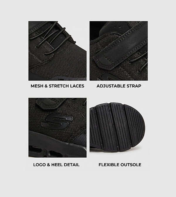 Skechers  Sneakers - BLACK Low Top