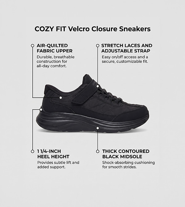Skechers  green-story - BLACK Low Top