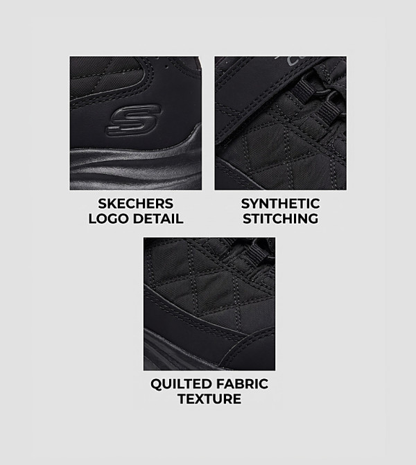 Skechers  green-story - BLACK Low Top