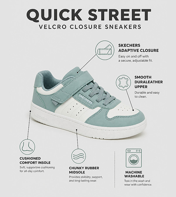 Skechers holiday-ready-k - Green Low Top