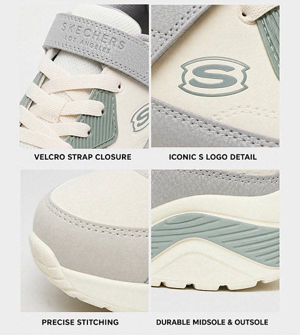 Skechers  holiday-ready-k - Beige Low Top