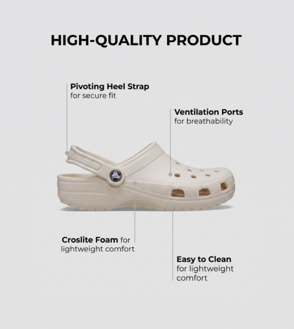 Crocs  Clogs - Ivory undefined