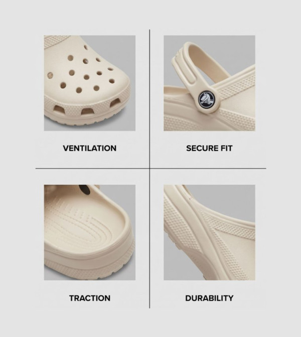 Crocs  camp-accessories-add-ons - Beige clogs
