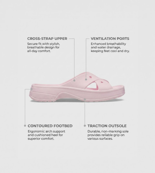 Crocs Crocs - Pink Slides