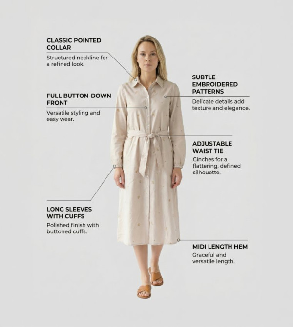 Beverly Hills Polo Club - Beige Shirt & T-Shirt Dresses