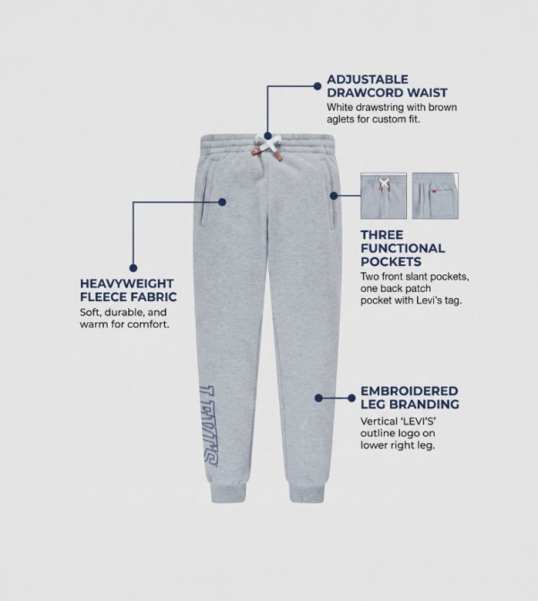 Levi's Kids  Joggers - Grey Joggers