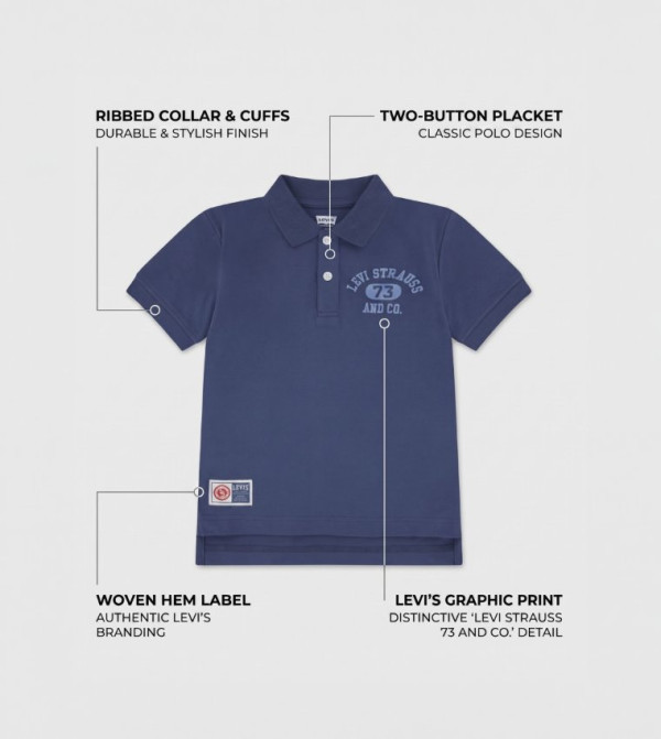 ليفايز  توبات   - كحلي T-shirts