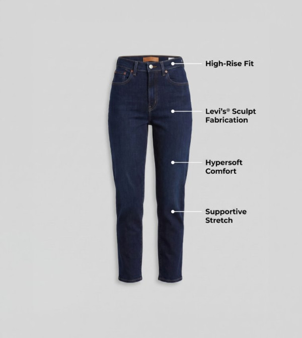 Levi's  Boyfriend jeans - DARK INDIGO Boyfriend jeans