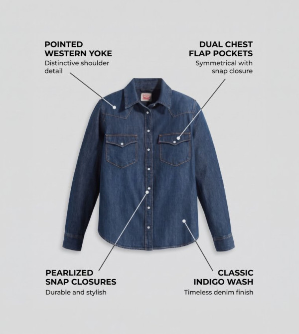 Levi's Tops - Indigo Shirts