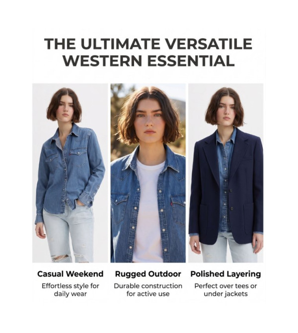 Levi's Tops - Blue Shirts