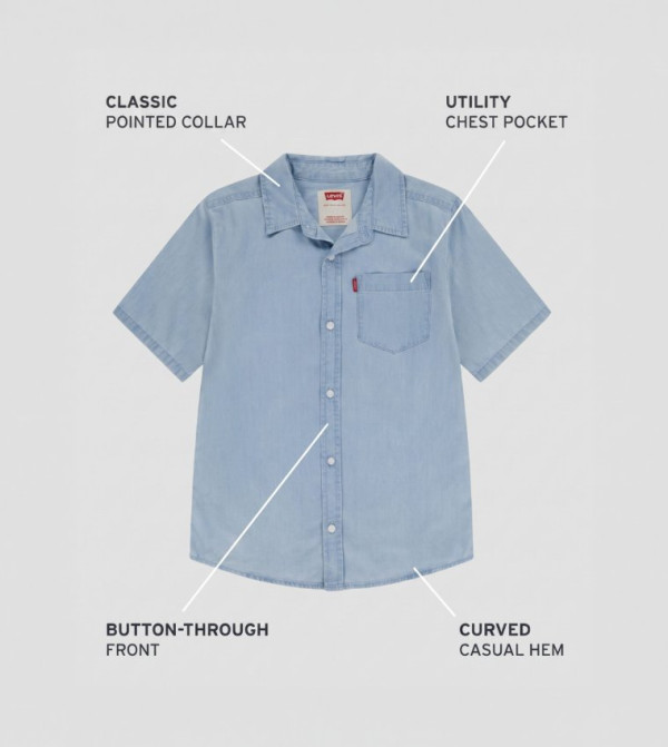 Levi's  utility-workwear - Blue Shirts