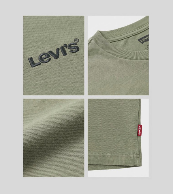 Levi's iftar-ready - Green Round Neck T-Shirts