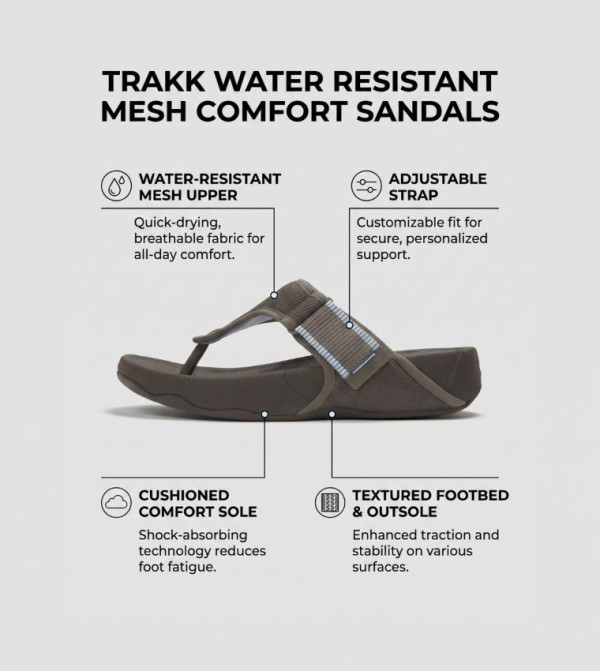FitFlop FitFlop - Grey Casual Sandals