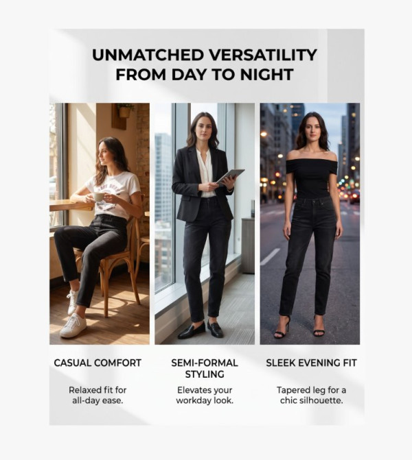 Levi's Jeans - Black Mom Jeans