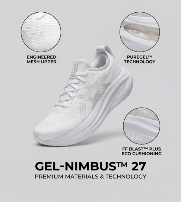 Asics Asics - White Running Shoes