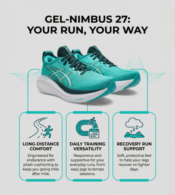 Asics Shoes - Green Running Shoes