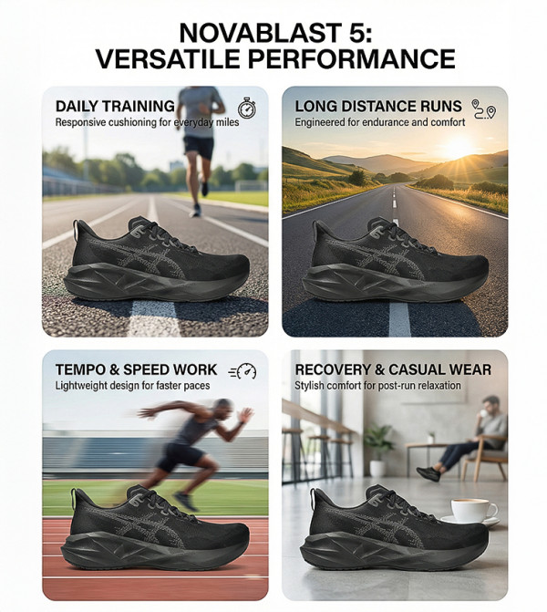 Asics Asics - Black Running Shoes