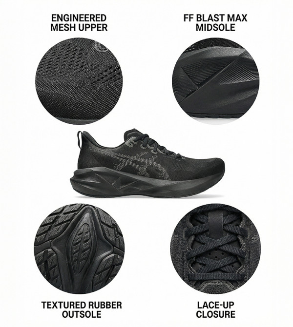 Asics Asics - Black Running Shoes