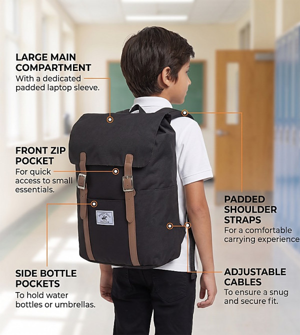 Beverly Hills Polo Club  Bags - BLACK Backpacks