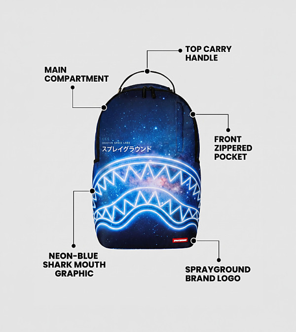 سبراي جراوند back-to-school-ready - أزرق حقيبة ظهر