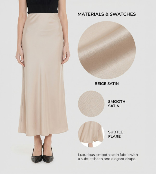 بي سي بي جي Modest-Trends - بيج Maxi Skirts