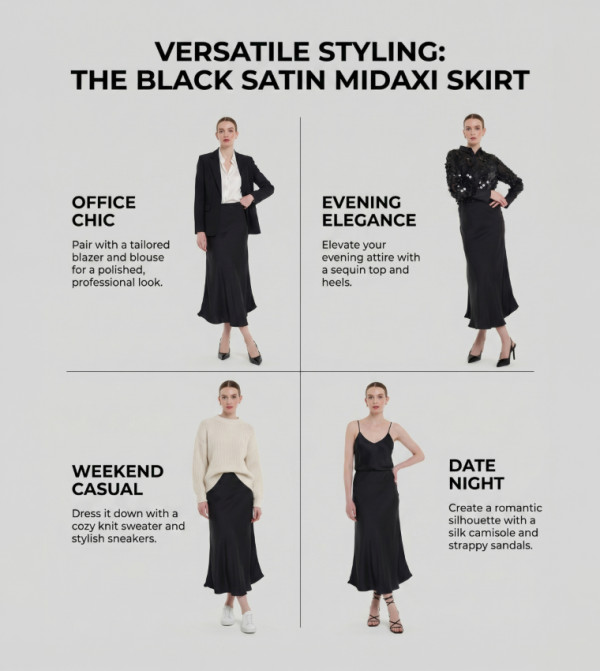 BCBG  - Black Maxi Skirts