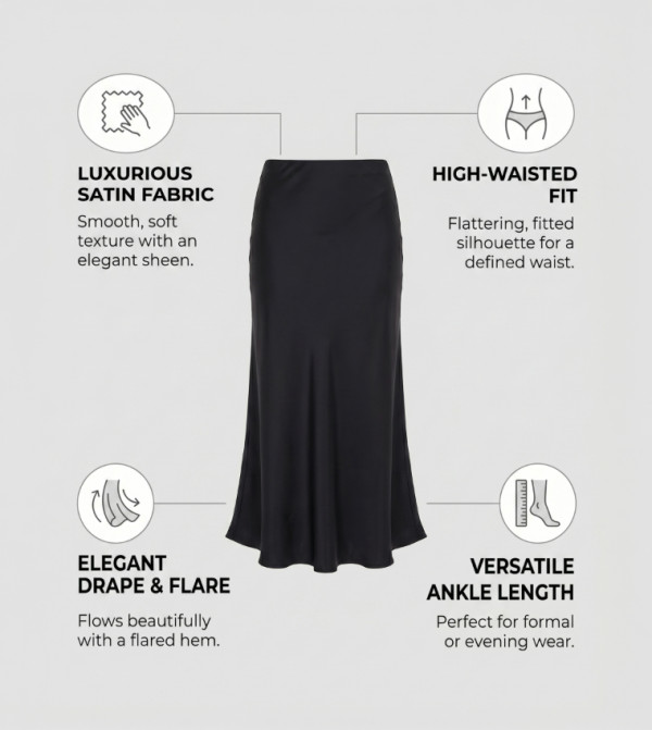 BCBG  - Black Maxi Skirts