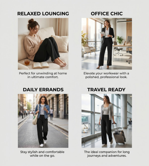 BCBG  Clothing - Black Casual Pants