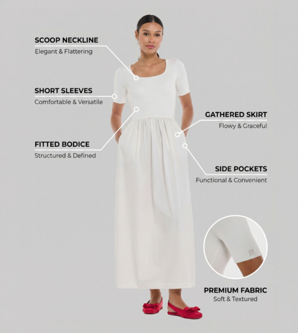 BCBG  Clothing - White Maxi Dresses