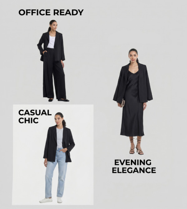 BCBG  Jackets & Coats - Black Blazers