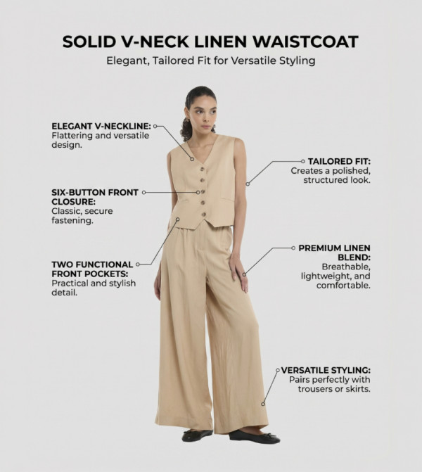 BCBG  neutral-tailoring - Beige Waistcoats