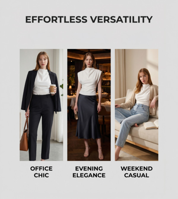 BCBG  - White Casual Tops