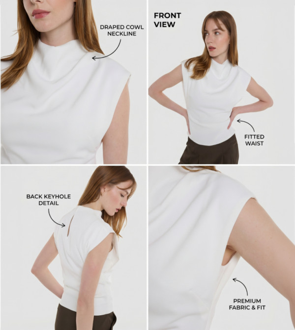BCBG  - White Casual Tops