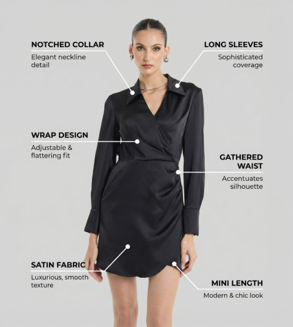 BCBG Clothing - Black Mini Dresses