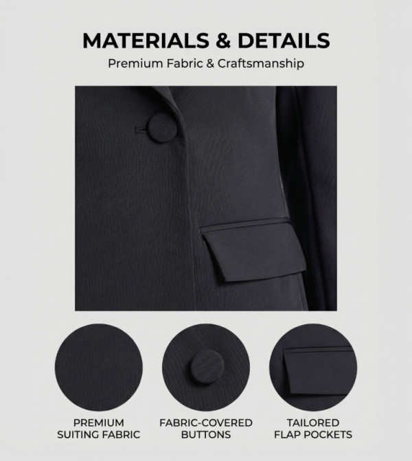 BCBG  Clothing - Black Blazers