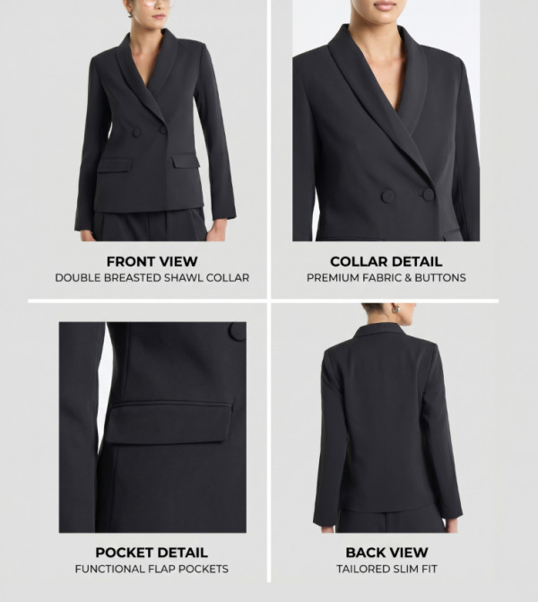 BCBG  Clothing - Black Blazers
