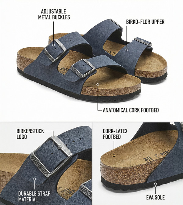 بيركنستوك بيركنستوك - أزرق صنادل كاجوال