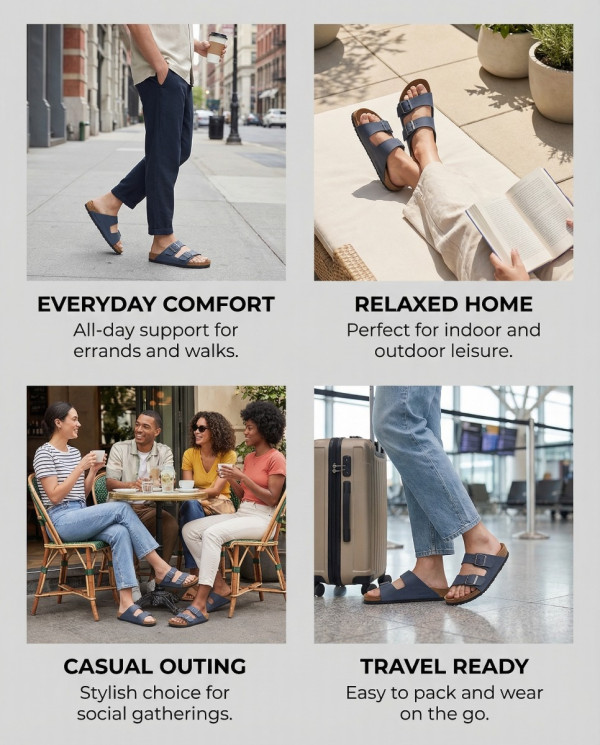 بيركنستوك بيركنستوك - أزرق صنادل كاجوال