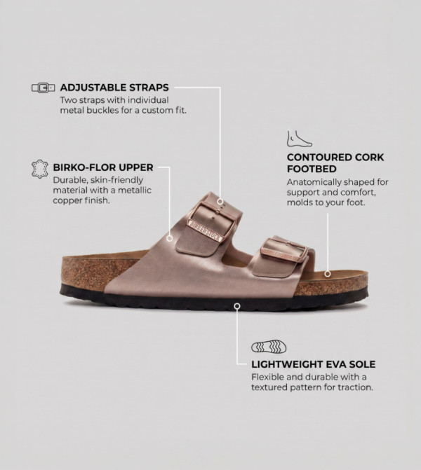 Birkenstock  - Pink Flat Sandals