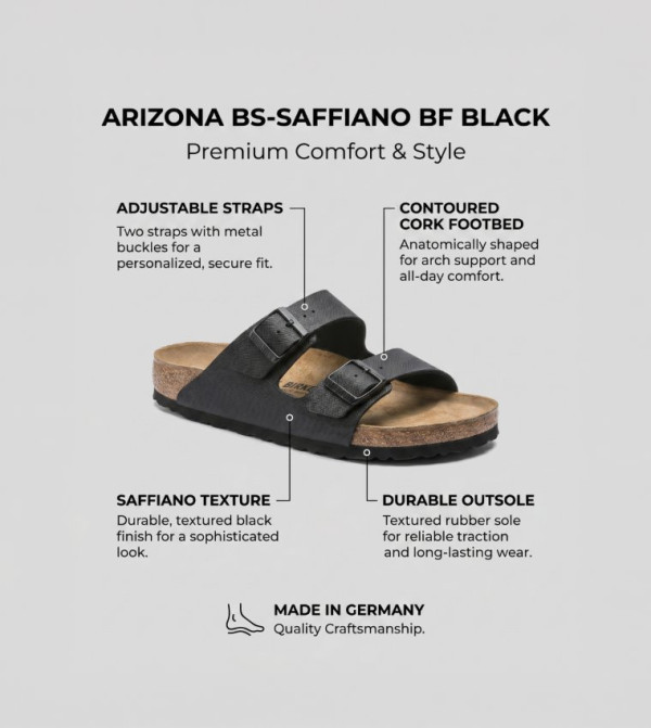 Birkenstock  - Black Casual Sandals