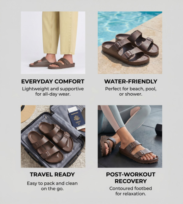 Birkenstock Birkenstock - Brown Casual Sandals