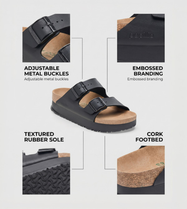 Birkenstock Birkenstock - Black Flat Sandals