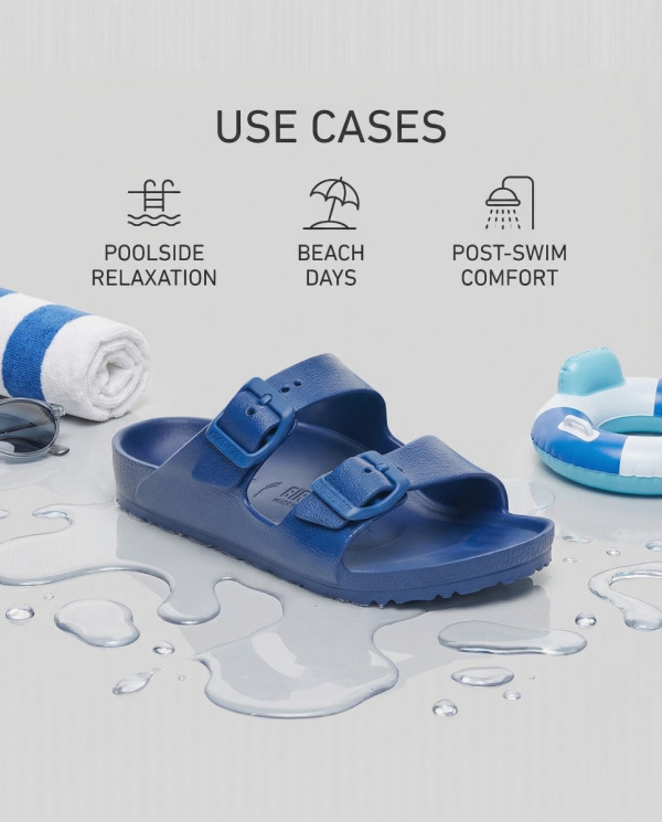 Birkenstock  Sandals - Blue Casual Sandals